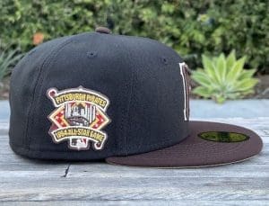 Pittsburgh Pirates 94 ASG Black Brown 59Fifty Fitted Hat by MLB x New Era Patch