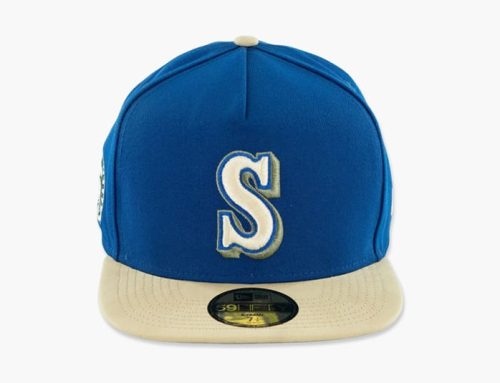 Seattle Mariners Island Sand 59Fifty Fitted Hat by MLB x New Era