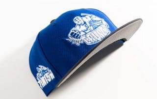 Syracuse Crunch Blue Black 59Fifty Fitted Hat by AHL x New Era