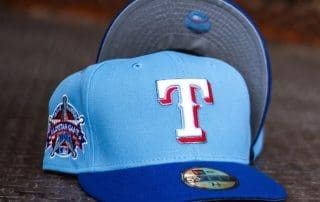 Texas Rangers 1995 ASG Sky Royal 59Fifty Fitted Hat by MLB x New Era