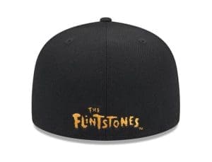 The Flintstones Black 59Fifty Fitted Hat by Flintstones x New Era Back