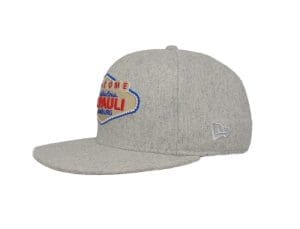 Welcome To St. Pauli Grey 59Fifty Fitted Hat by JustFitteds x New Era Left