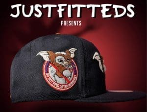 Gremlins Black Brown 59Fifty Fitted Hat by Gremlins x New Era Patch