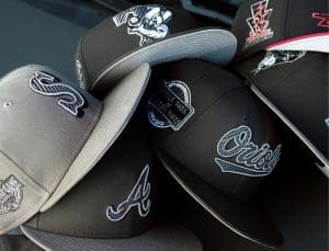 Hat Club Carbon Pack 59Fifty Fitted Hat Collection by MLB x New Era Front
