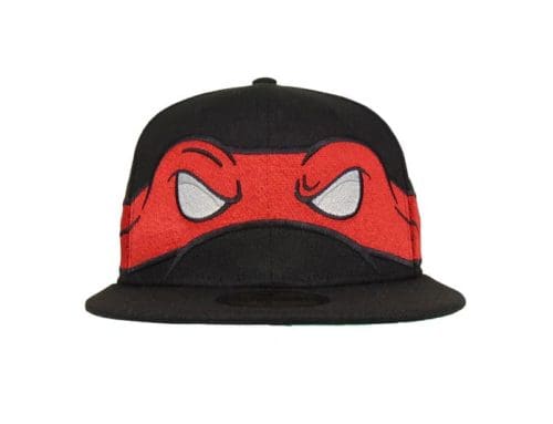 TMNT Raphael JustFitteds Custom 59Fifty Fitted Hat by Teenage Mutant Ninja Turtles x New Era