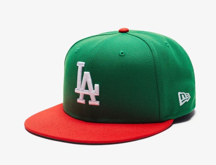 Undefeated x Los Angeles Dodgers Kelly Green 59Fifty Fitted Hat by Undefeated x MLB x New Era