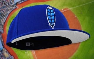 Blue Jay Feather Royal Blue 59Fifty Fitted Hat by Noble North x New Era