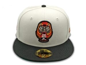 Daruma Off-White 59Fifty Fitted Hat by The Capologists x New Era