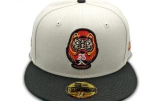 Daruma Off-White 59Fifty Fitted Hat by The Capologists x New Era