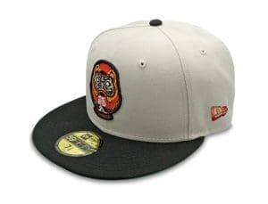 Daruma Off-White 59Fifty Fitted Hat by The Capologists x New Era Left