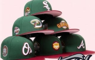 Hat Club Green Velvet 59Fifty Fitted Hat Collection by MLB x New Era