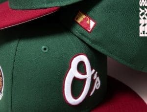 Hat Club Green Velvet 59Fifty Fitted Hat Collection by MLB x New Era Back