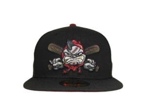 Anger Management Black 59Fifty Fitted Hat by JustFitteds x New Era