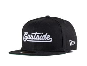 Eastside Script Black 59Fifty Fitted Hat by Westside Love x New Era