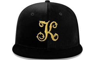 Kou Black Velour 59Fifty Fitted Hat by Fitted Hawaii x New Era