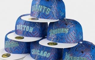 MLB Wave Fill 59Fifty Fitted Hat Collection by MLB x New Era