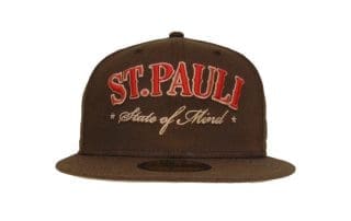 St. Pauli Walnut Brown 59Fifty Fitted Hat by JustFitteds x New Era
