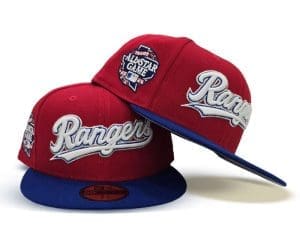 Texas Rangers 2024 All-Star Game Red Royal Blue 59Fifty Fitted Hat by MLB x New Era