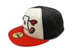 Ace Of Diamonds V1 59Fifty Fitted Hat by The Capologists x New Era Left