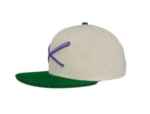 Crossed Bats Logo Championship 59Fifty Fitted Hat by JustFitteds x New Era Left