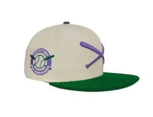 Crossed Bats Logo Championship 59Fifty Fitted Hat by JustFitteds x New Era Right