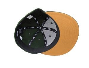 JustFitteds Arab Script Logo Seaweed 59Fifty Fitted Hat by JustFitteds x New Era Bottom