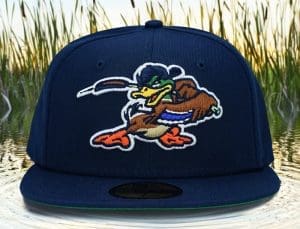 Marshland Mallards Lakeside Blue 59Fifty Fitted Hat by Noble North x New Era Front