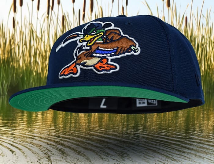 Marshland Mallards Lakeside Blue 59Fifty Fitted Hat by Noble North x New Era