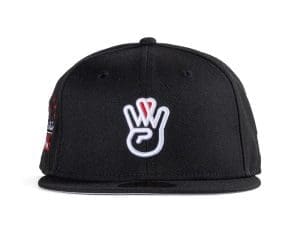 OG Worldwide Black 59Fifty Fitted Hat by Westside Love x New Era Front