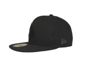 Black Sheep Blackout 59fifty Fitted Hat by JustFitteds x New Era Left