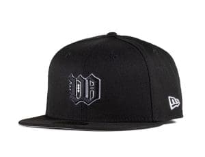 Blackletter Black 59Fifty Fitted Hat by Westside Love x New Era