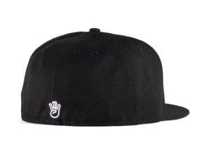 Blackletter Black 59Fifty Fitted Hat by Westside Love x New Era Back