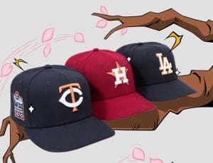 Hat Club Sakura 2 59Fifty Fitted Hat Collection by MLB x New Era Front