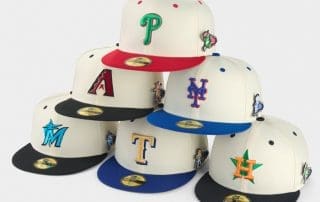 MLB Mascot Pin 59Fifty Fitted Hat Collection by MLB x New Era