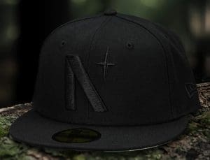 North Star Blackout Camo 59Fifty Fitted Hat by Noble North x New Era