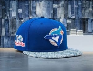 Toronto Blue Jays The Styll Tuxedo 59Fifty Fitted Hat by MLB x New Era