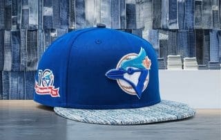 Toronto Blue Jays The Styll Tuxedo 59Fifty Fitted Hat by MLB x New Era