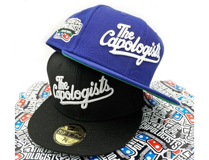 Capologists Anniversary Script 59Fifty Fitted Hat by The Capologists x New Era