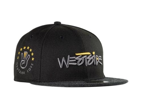 Dark Before Dawn Scribe Black Heather Graphite 59Fifty Fitted Hat by Westside Love x New Era