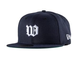 Doughboy Navy Blue 59Fifty Fitted Hat by Westside Love x New Era