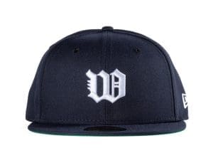 Doughboy Navy Blue 59Fifty Fitted Hat by Westside Love x New Era Front