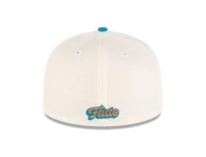 Fade Golf Chrome 59Fifty Fitted Hat by Fade Golf x New Era Back