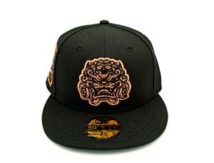 Foo Dog Coppermania 59Fifty Fitted Hat by The Capologists x New Era Front