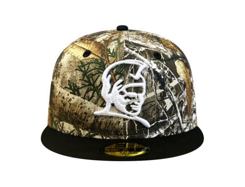 Kamehameha Realtree Camo Black 59Fifty Fitted Hat by Fitted Hawaii x New Era