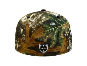 Kamehameha Realtree Camo Black 59Fifty Fitted Hat by Fitted Hawaii x New Era Back