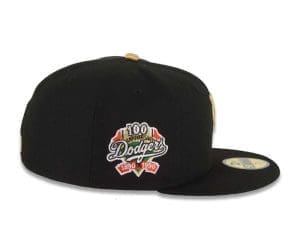 Los Angeles Dodgers Upside Down 100th Anniversary 59Fifty Fitted Hat by MLB x New Era Patch