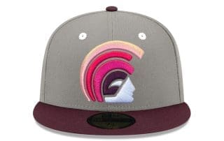 Mua Gray Maroon 59Fifty Fitted Hat by Fitted Hawaii x New Era