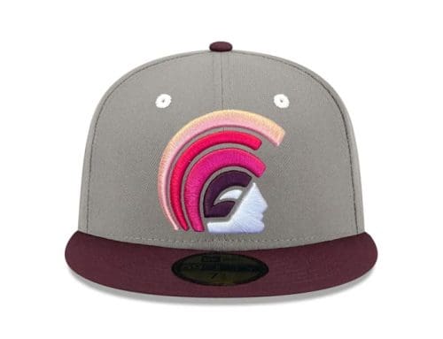 Mua Gray Maroon 59Fifty Fitted Hat by Fitted Hawaii x New Era