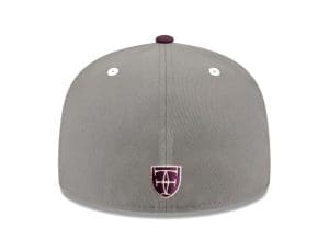 Mua Gray Maroon 59Fifty Fitted Hat by Fitted Hawaii x New Era Back