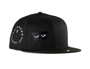 No Fools Black 59Fifty Fitted Hat by Westside Love x New Era